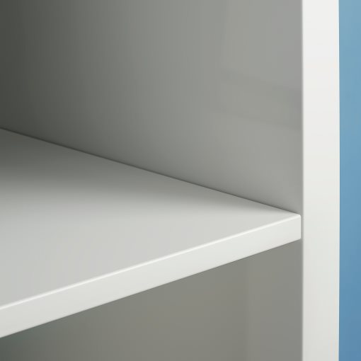 KALLAX, shelving unit with underframe/high-gloss, 147x94 cm, 594.426.90