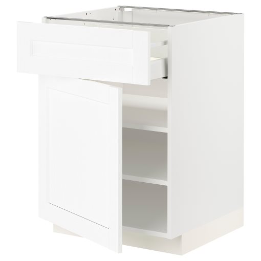 METOD/MAXIMERA, base cabinet with drawer/door, 60x60 cm, 594.732.95