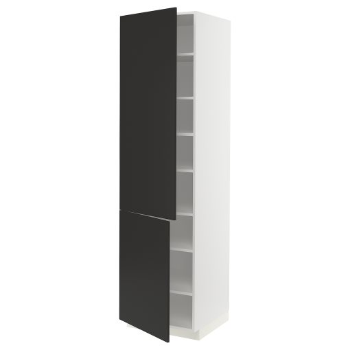 METOD, high cabinet with shelves, 60x60x200 cm, 594.990.02