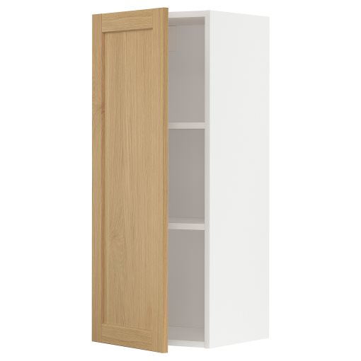 METOD, wall cabinet with shelves, 40x100 cm, 595.093.41