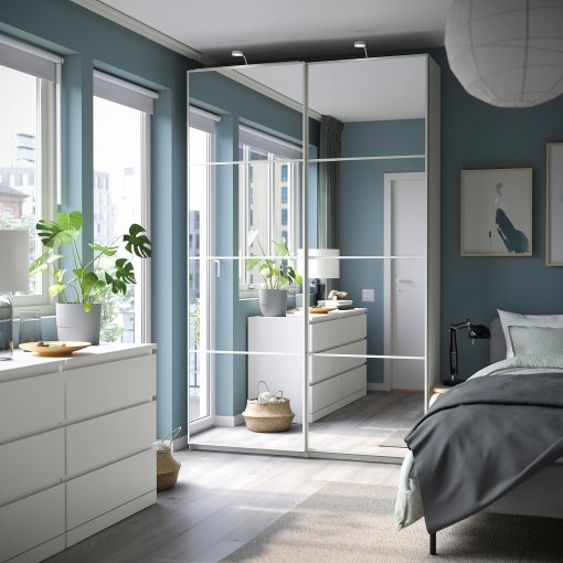 PAX/AULI, wardrobe combination, 150x43x236 cm, 595.613.29