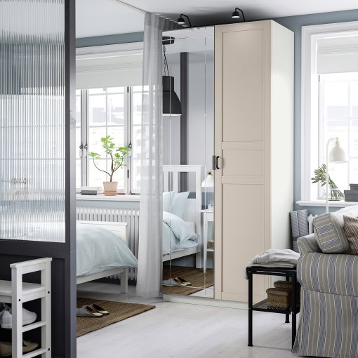 PAX/KAMMAR/FLIS, συνδυασμός ντουλάπας, 100x60x236 cm, 595.724.98