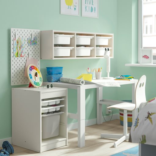 TROFAST, storage combination with boxes/trays, 34x44x56 cm, 595.732.28