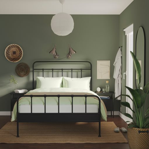 STJÄRNÖ/GRÅFJÄL, bedroom furniture set of 3, 140x200 cm, 595.776.36