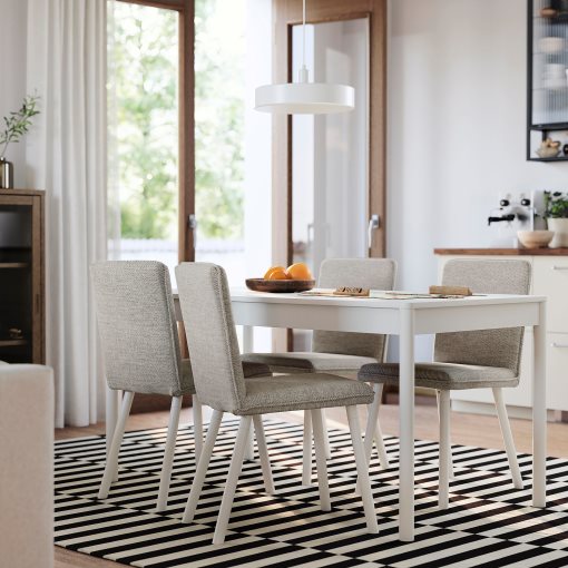 TONSTAD/TONSTAD, τραπέζι και 4 καρέκλες, 150x80 cm, 595.966.49