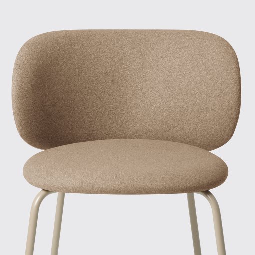 TONSTAD/KRYLBO, table and 4 chairs, 140/196x85 cm, 595.967.10