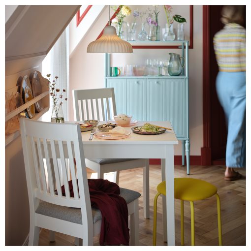 NÄSINGE/NÄSINGE, table and 2 chairs, 80x60 cm, 595.969.32