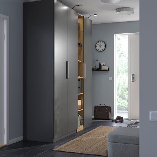 PAX/FORSAND, wardrobe combination, 185x60x236 cm, 596.072.66