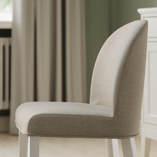 ROSENTORP, table and 6 chairs, 160/215x110 cm, 596.101.36