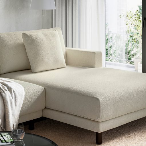 UPPÅKRA, 3-seat modular sofa with chaise longue, right, 596.140.64