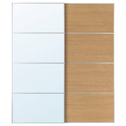 AULI/MEHAMN, pair of sliding doors, 200x236 cm, 596.158.03