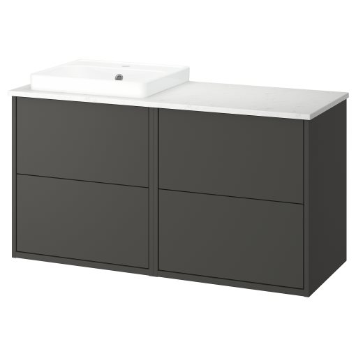 HAVBACK/ORRSJON, wash-stand/wash-basin, 122x49x71 cm, 596.293.53