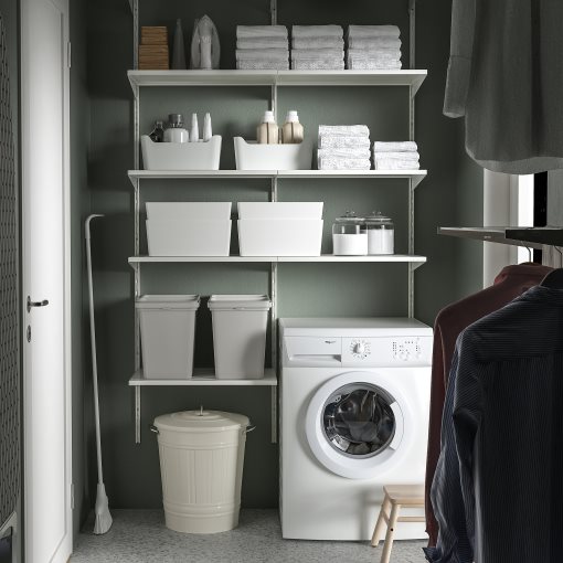 KNODD, bin with lid, 600.456.56