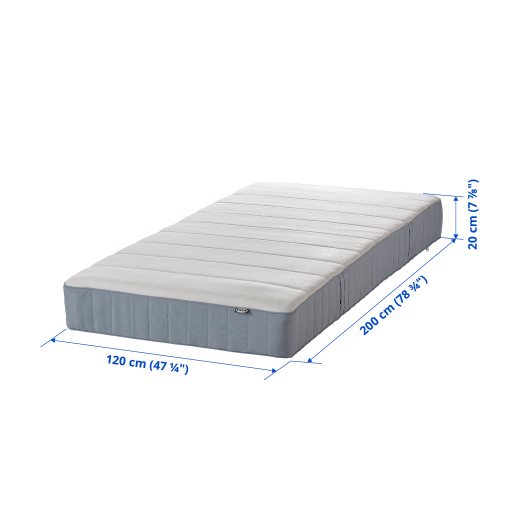 VESTERÖY, pocket sprung mattress/firm, 120x200 cm, 604.700.88