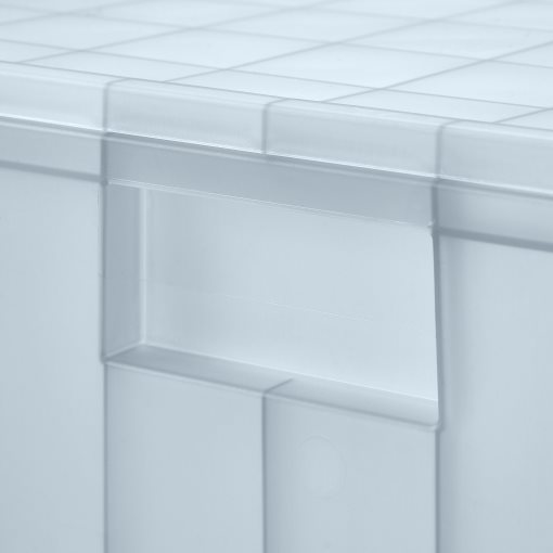 PANSARTAX, storage box with lid, 16.5x16.5x16.5 cm, 605.150.20