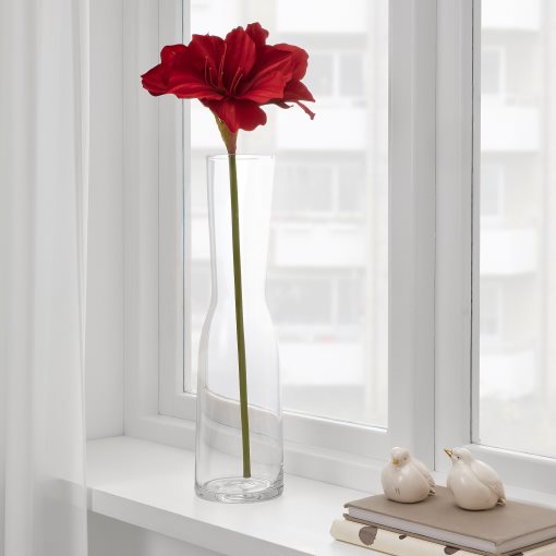 SMYCKA, artificial flower/in/outdoor/Amaryllis, 60 cm, 605.228.98