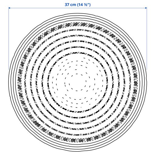 PENNFISK, σουπλά χειροποίητο, 37 cm, 605.277.49