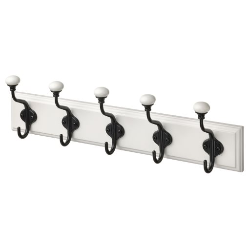 LANDKRABBA, rack with 5 hooks, 50 cm, 605.318.93