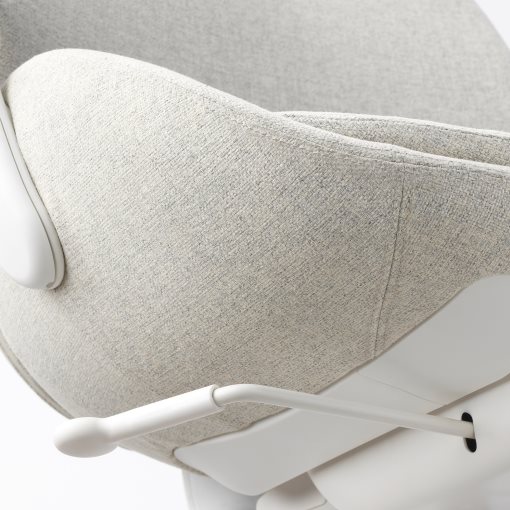 HATTEFJÄLL, office chair with armrests, 605.389.55