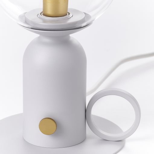 ÅSKMULLER, table lamp/dimmable, 24 cm, 605.762.40