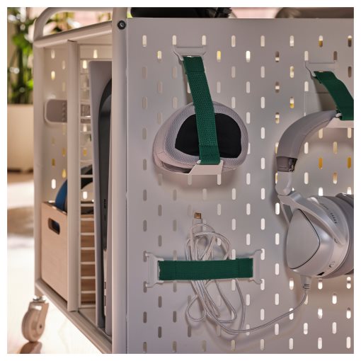 BRÄNNBOLL, shelving unit on castors, 56x62 cm, 605.862.58