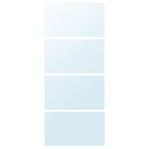 AULI, 4 πάνελ για σκελετό συρόμενης πόρτας, 100x236 cm, 605.877.43