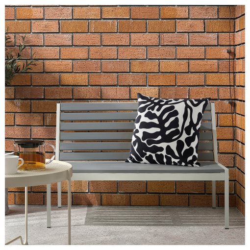 GRÖNKNAVEL, κάλυμμα μαξιλαριού/εξωτερικού/εσωτερικού χώρου, 50x50 cm, 605.922.78