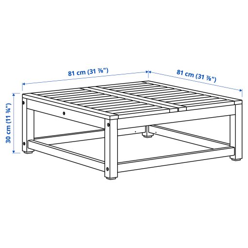 NÄMMARÖ, seat section for modular sofa/outdoor, 81x81 cm, 605.949.32
