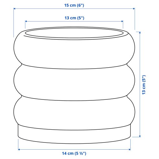 HASSELBUKETT, κασπό εσωτερικού/εξωτερικού χώρου, 12 cm, 605.959.17