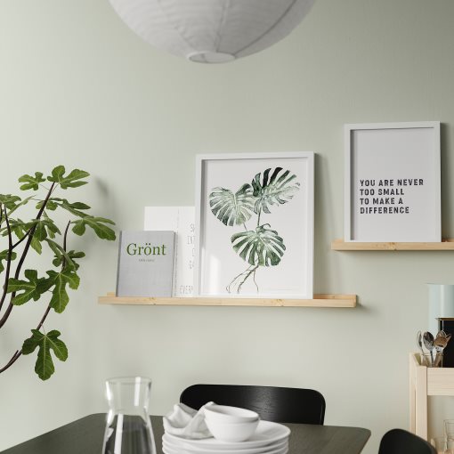 NORDHÄGG, ράφι για κορνίζες, 45 cm, 606.017.01