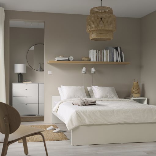 VIHALS, bed frame, 160x200 cm, 606.024.42