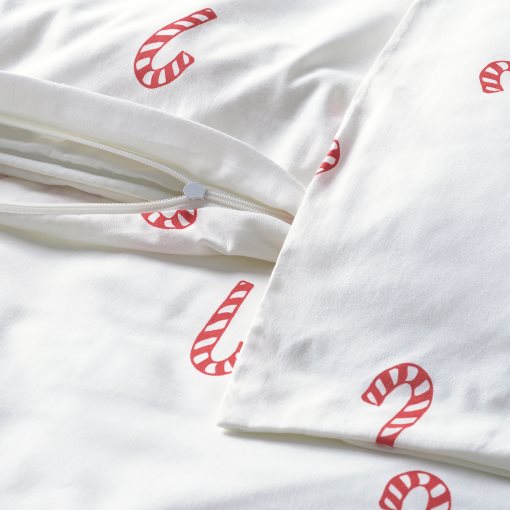 LÖVSÅNGARE, duvet cover and pillowcase, 150x200/50x60 cm, 606.122.43