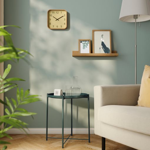 SKOGSSVALA, ρολόι τοίχου, 24x24 cm, 606.153.50