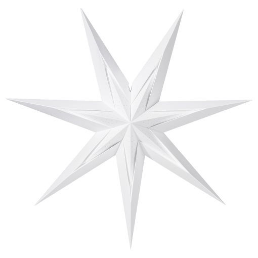 STRÅLA, lamp shade star/dotted, 70 cm, 606.398.79