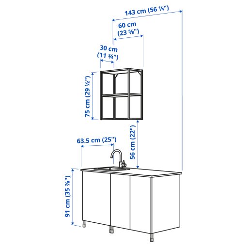 ENHET, kitchen, 693.372.50