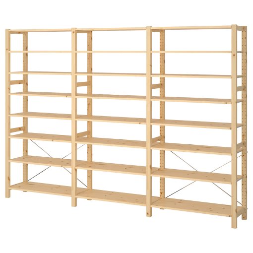 IVAR, 3 sections/shelves, 259x30x179 cm, 694.039.47