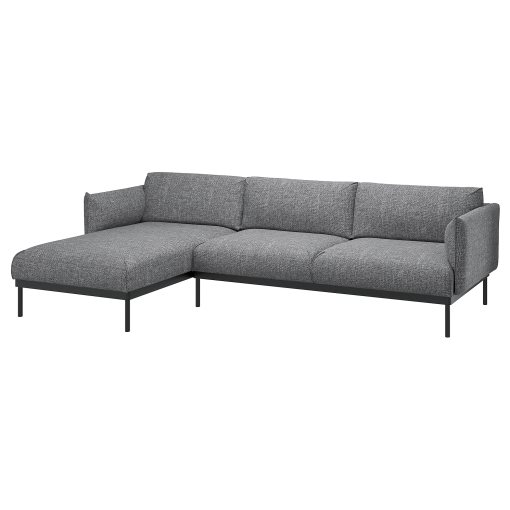 ÄPPLARYD, 3-seat sofa with chaise longue, 694.180.67