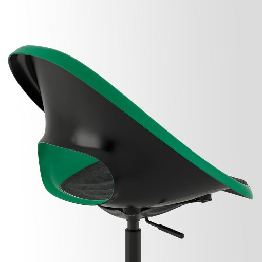 ELDBERGET/MALSKAR, swivel chair with pad, 694.444.10