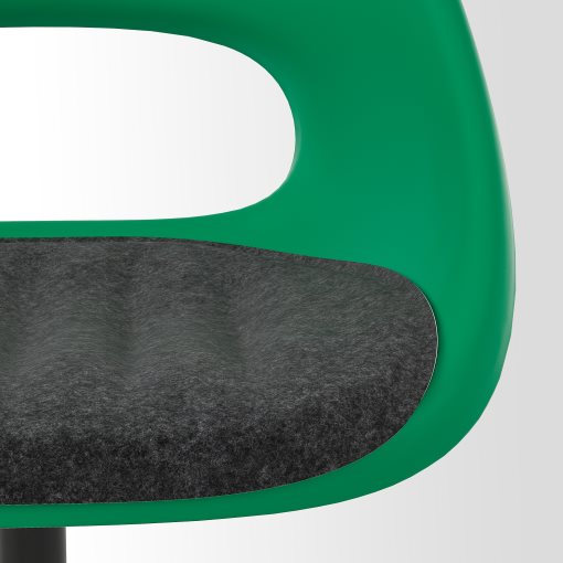 ELDBERGET/MALSKAR, περιστρεφόμενη καρέκλα με μαξιλάρι, 694.444.10