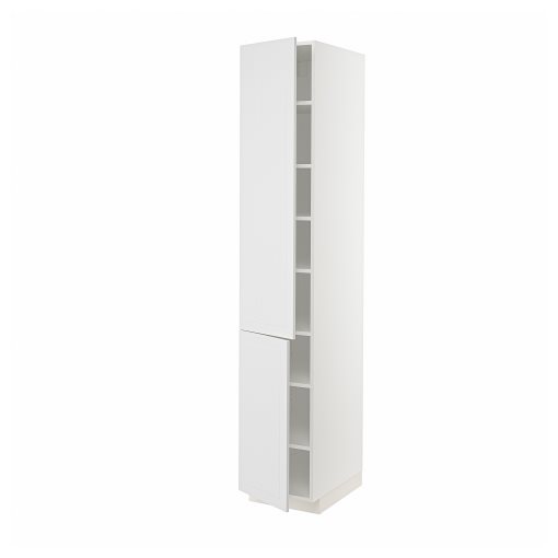 METOD, high cabinet with shelves, 40x60x200 cm, 694.572.71
