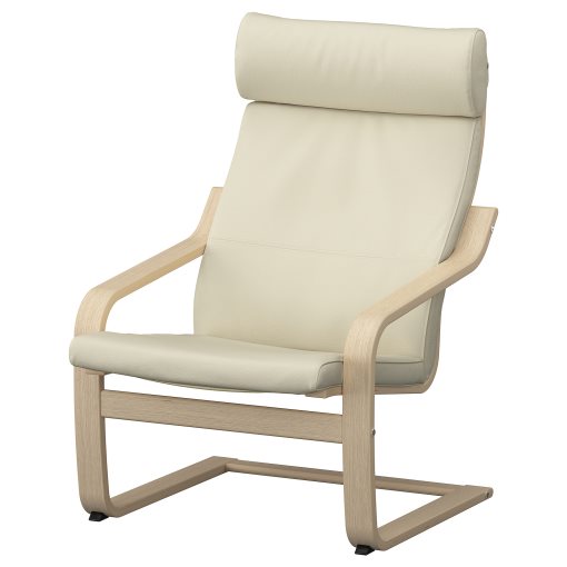 POÄNG, armchair and footstool, 694.843.59