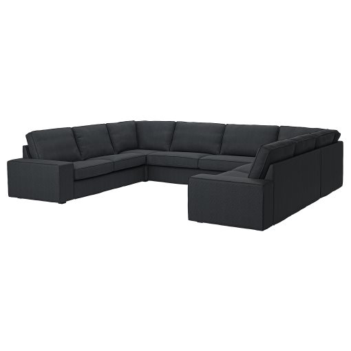 KIVIK, U-shaped sofa, 7-seat, 694.944.00