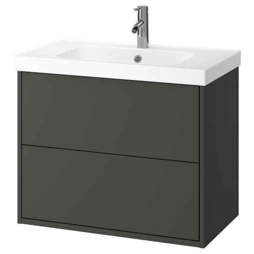 HAVBACK/ORRSJON, wash-stand with drawers/wash-basin/tap, 82x49x69 cm, 695.139.79