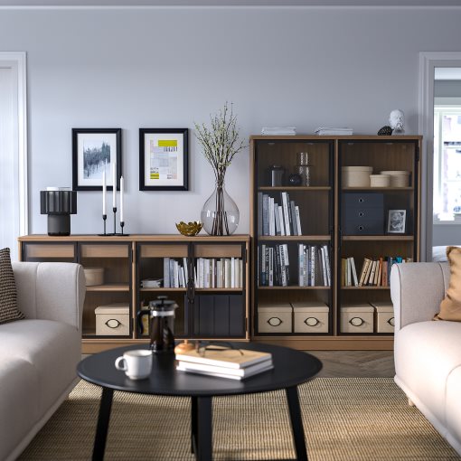 LANESUND, σύνθεση αποθήκευσης, 282x47x152 cm, 695.147.28