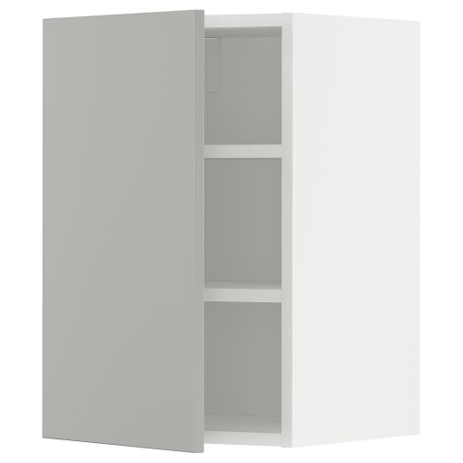 METOD, wall cabinet with shelves, 40x60 cm, 695.381.64