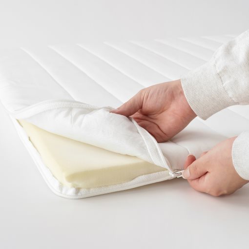 VESTERÖY, mattress extra firm and mattress pad, 140x200 cm, 695.722.14