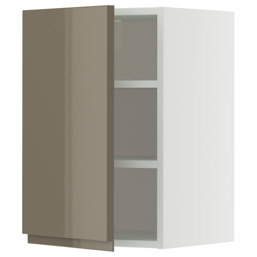METOD, wall cabinet with shelves, 40x60 cm, 695.774.19