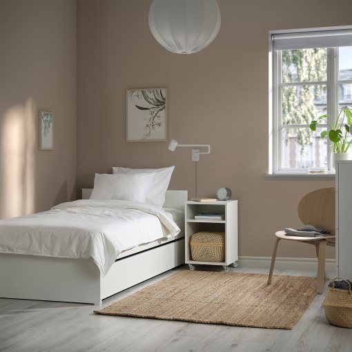 VIHALS, σκελετός κρεβατιού με 1 συρταρωτό κρεβάτι, 90x200 cm, 695.820.34