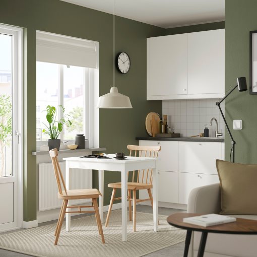 NÄSINGE/HÖGVED, table and 2 chairs, 80x60 cm, 696.101.50