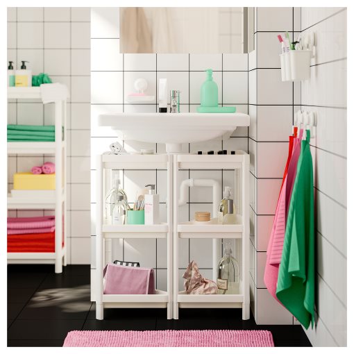 VESKEN, γωνιακή ραφιέρα, 704.710.92